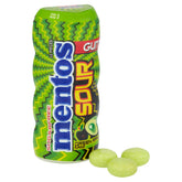 Mentos Sour Gum Green Apple Flavour 10x30g